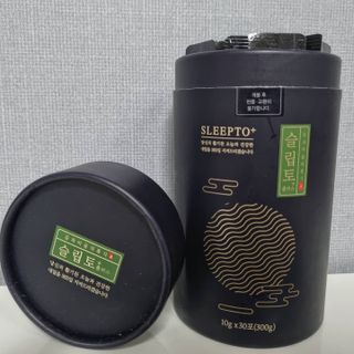 프리마인 자체 기업부설 연구소에서 찾아낸 건강한 수면의 비밀.  슬립토 플러스 30포 — 5점을 준 리뷰어가 2021년 10월 올린 사용 사진