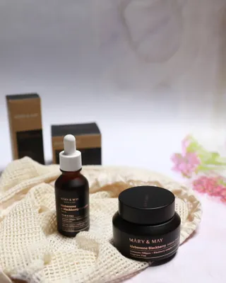 마리엔메이  이데베논 블랙베리 보습 크림 + 세럼 — 5점을 준 리뷰어가 2021년 10월 올린 사용 사진