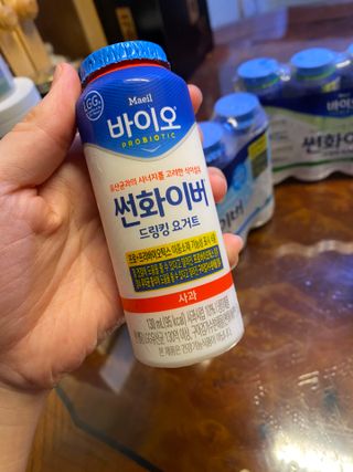 LIVE 매일바이오 썬화이버 드링킹 요거트 — 5점을 준 리뷰어가 2022년 8월 올린 사용 사진
