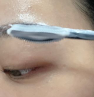 엔트로피메이크업 터프 브로우리프트펌 — 5점을 준 리뷰어가 2021년 11월 올린 사용 사진
