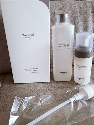 세렌디뷰티 클라우드 모이스쳐 페이셜 토너 — 5점을 준 리뷰어가 2021년 3월 올린 사용 사진