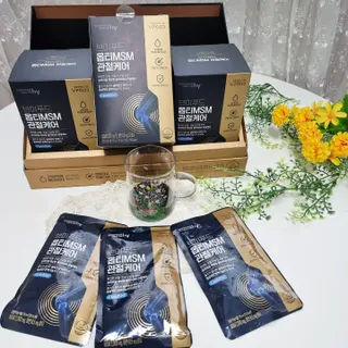 [브이푸드] 옵티MSM 관절케어 (70ml x30포) — 5점을 준 리뷰어가 2022년 7월 올린 사용 사진
