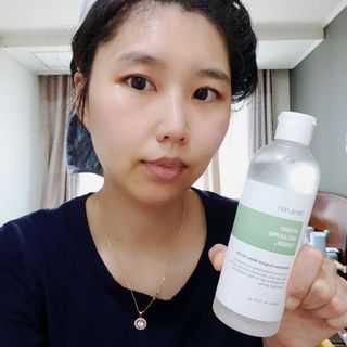 나나스킨 하이드로릴렉싱토너 — 5점을 준 리뷰어가 2021년 5월 올린 사용 사진