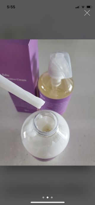 빅그린 베이비라인 3종세트 - 샴푸앤바디워시500ml,올인원로션500ml,바디크림170ml — 4점을 준 리뷰어가 2022년 11월 올린 사용 사진
