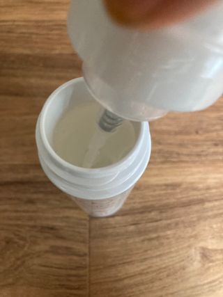 MF프리 [닥터문] 유산균 락토케어 질경초 여성청결제 200ml (폼타입) — 4.5점을 준 리뷰어가 2022년 7월 올린 사용 사진