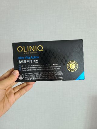 올리닉 울트라비타액션 — 4점을 준 리뷰어가 2021년 10월 올린 사용 사진