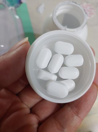 서울약사신협 네이처픽_칼슘마그네슘비타민D_1,305mg x 120캡슐 — 5점을 준 리뷰어가 2021년 9월 올린 사용 사진