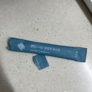 클린24시간 슬림앤유산균 1박스 (3.5g X 15포) — 5점을 준 리뷰어가 2022년 8월 올린 사용 사진