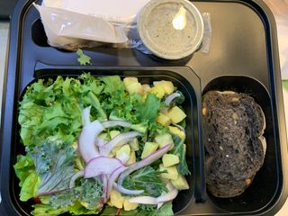 참살이도시락 작심삼일 샐러드도시락 3개 맛보기 새벽배송 또는 택배배송 — 5점을 준 리뷰어가 2021년 7월 올린 사용 사진