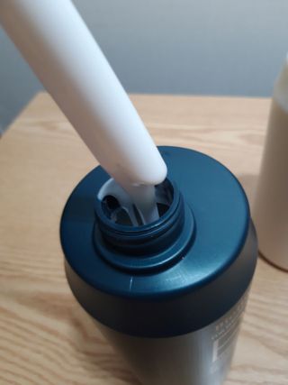 [포레스트스토리] B7 안티 헤어로스 샴푸1,000ml + 헤어팩 1,000ml — 5점을 준 리뷰어가 2021년 3월 올린 사용 사진