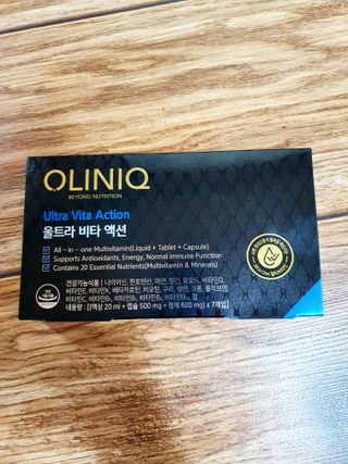 올리닉 울트라비타액션 — 5점을 준 리뷰어가 2021년 10월 올린 사용 사진
