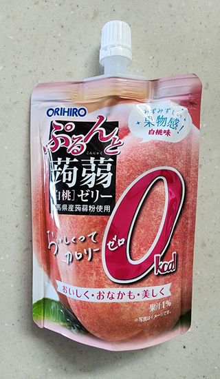 ORIHIRO 오리히로 곤약젤리 제로칼로리 130g 4종 4팩(맛별로 1팩씩) — 5점을 준 리뷰어가 2023년 2월 올린 사용 사진