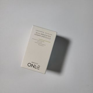 프로젝트오늘 제주 녹차 비건 앰플 — 5점을 준 리뷰어가 2021년 11월 올린 사용 사진