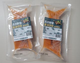 밸런스 다이어트랩 밸다랩 프리미엄 훈제연어 슬라이스 120g — 4점을 준 리뷰어가 2023년 4월 올린 사용 사진