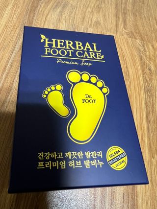 제이제이바이오 닥터풋 허브발비누 — 5점을 준 리뷰어가 2021년 12월 올린 사용 사진