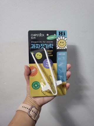 칩스틱 과자젓가락 게이밍젓가락 2ea / KC인증 식품용 — 4점을 준 리뷰어가 2021년 11월 올린 사용 사진