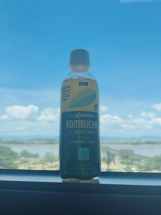 더그레잇티 콤부차 [매일유업] 더그레잇티 44kcal 콤부차 300ml *12개입 (오리지널 6개+베리리치 6개) — 4점을 준 리뷰어가 2023년 8월 올린 사용 사진