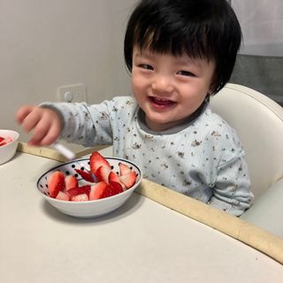 유비맘 스푼포크 케이스 세트 1+1 _컬러랜덤 발송 — 5점을 준 리뷰어가 2021년 2월 올린 사용 사진