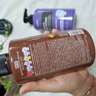 쿤달 [KUNDAL 공식] 프리미엄 헤어 케어 스페셜 세트 샴푸 500ml &amp; 트리트먼트 500ml — 4점을 준 리뷰어가 2021년 3월 올린 사용 사진