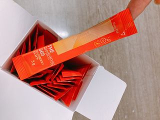[닥터루템]맛있는 파인애플맛 과채효소 THE파이토엔자임365 1box (30포) — 3.5점을 준 리뷰어가 2022년 9월 올린 사용 사진