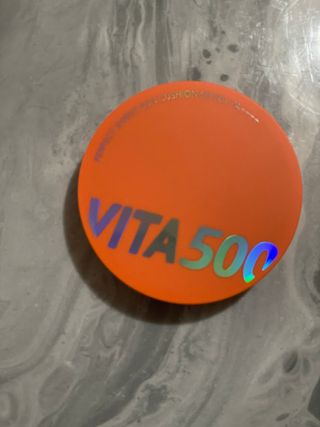 광동생활건강 MF[광동] 비타500✨주름개선·미백·SPF50+🌞퍼펙트쉴드 빅 선쿠션 본품 — 4.5점을 준 리뷰어가 2024년 5월 올린 사용 사진