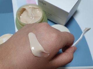 카오리온코스메틱스 사카로미세스와 시카의 만남        릴리피 릴렉싱 크림 진정한 탄력을 경험해보세요 — 5점을 준 리뷰어가 2021년 6월 올린 사용 사진