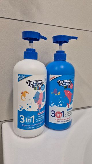 포멀비 키즈 3in1 1000ml /  베이비파우더향 — 5점을 준 리뷰어가 2025년 7월 올린 사용 사진