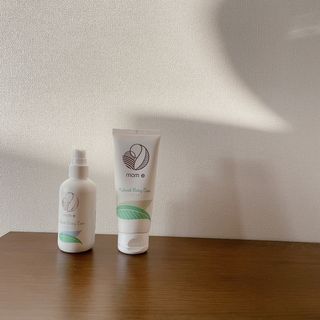 mom e 맘이 내추럴 베이비 케어 크림+바디오일 — 4점을 준 리뷰어가 2021년 1월 올린 사용 사진