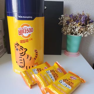 광동생활건강 프리 [광동] VB와 VC를 함유한 멀티 비타민 비타 500 데일리 스틱 180포 — 5점을 준 리뷰어가 2022년 8월 올린 사용 사진