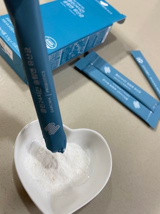클린24시간 슬림앤유산균 1박스 (3.5g X 15포) — 5점을 준 리뷰어가 2022년 10월 올린 사용 사진
