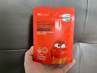 [푸름웰니스] 라바 멀티비타민 구미 36g — 5점을 준 리뷰어가 2022년 2월 올린 사용 사진