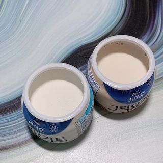 매일바이오 그릭요거트 오리지널 플레인 4개, 로스터리 커피믹스 4개 — 5점을 준 리뷰어가 2021년 12월 올린 사용 사진