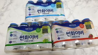 LIVE 매일바이오 썬화이버 드링킹 요거트 — 5점을 준 리뷰어가 2022년 8월 올린 사용 사진