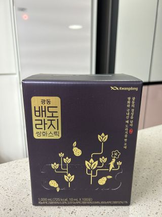 광동생활건강 나우 [광동] 배도라지 쌍화스틱 10mL x 100포 — 5점을 준 리뷰어가 2023년 3월 올린 사용 사진