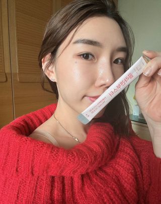더리틀스 콜라겐부스터 — 5점을 준 리뷰어가 2022년 12월 올린 사용 사진