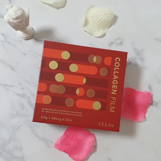 프리마인 귀족의 콜라겐, 92배 흡수율. 럭셔리 프리미엄 셀라브 콜라겐필름 30매 — 4점을 준 리뷰어가 2022년 7월 올린 사용 사진