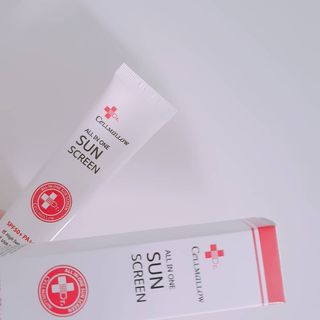 닥터셀멜로 셀멜로 올인원 선스크린 — 5점을 준 리뷰어가 2021년 4월 올린 사용 사진