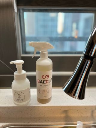 소담스퀘어 상암 장바이오텍(주)  배클 다목적 세정제 — 5점을 준 리뷰어가 2022년 12월 올린 사용 사진