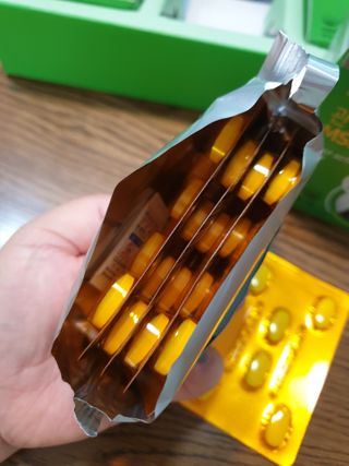서울약사신협_내몸애발란스관절액션MSM_850mg x 90정 — 5점을 준 리뷰어가 2021년 3월 올린 사용 사진