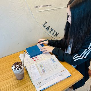 응원과 위로가 필요한 당신에게  리훈 하고싶은말 스터디 플래너 — 5점을 준 리뷰어가 2021년 4월 올린 사용 사진