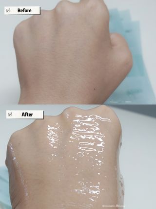 에이스노 레스큐 이미디에이트 수딩 시트마스크 — 5점을 준 리뷰어가 2021년 10월 올린 사용 사진