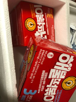 한성기업 무볼레 닭떡볶이+해물떡볶이 2종 세트 — 5점을 준 리뷰어가 2021년 10월 올린 사용 사진