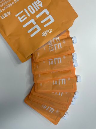 [덜다] 든든 식물성 단백질 쉐이크 40g X 7입 (곡물/딸기) — 4점을 준 리뷰어가 2023년 9월 올린 사용 사진