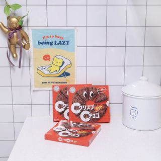 NISSIN 닛신 크리스피 초코 — 5점을 준 리뷰어가 2022년 12월 올린 사용 사진