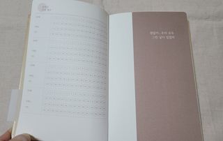 응원과 위로가 필요한 당신에게  리훈 하고싶은말 스터디 플래너 — 5점을 준 리뷰어가 2021년 3월 올린 사용 사진