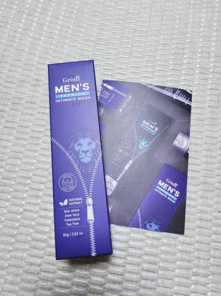 그리니프 멘즈 프리미엄 남성청결제 — 5점을 준 리뷰어가 2023년 3월 올린 사용 사진