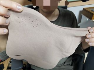[AVAVE] 어베이브 올인원히트 스포츠 골프 방한 넥워머 마스크 — 5점을 준 리뷰어가 2024년 1월 올린 사용 사진