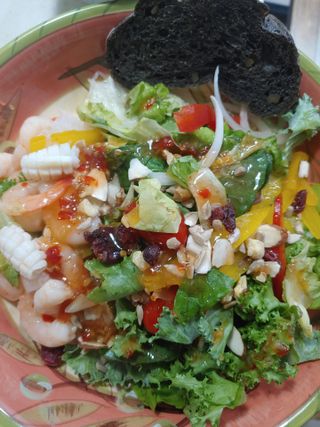 참살이도시락 작심삼일 샐러드도시락 3개 맛보기 새벽배송 또는 택배배송 — 5점을 준 리뷰어가 2021년 7월 올린 사용 사진