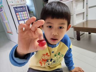 [푸름웰니스] 라바 멀티비타민 구미 36g — 5점을 준 리뷰어가 2022년 3월 올린 사용 사진