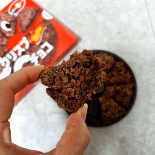 NISSIN 닛신 크리스피 초코 — 5점을 준 리뷰어가 2022년 11월 올린 사용 사진